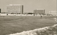 QSL Januar 1967: Strand in Mamaia